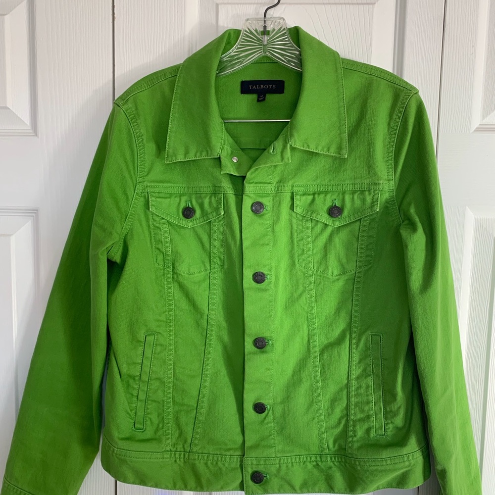 Jean jacket. Talbots.